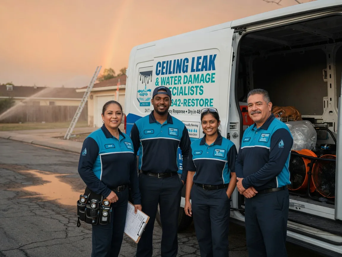 Ceiling Leak Cleanup company in New Germantown, PA